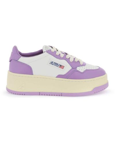 Autry Medalist Low Trainers - Purple
