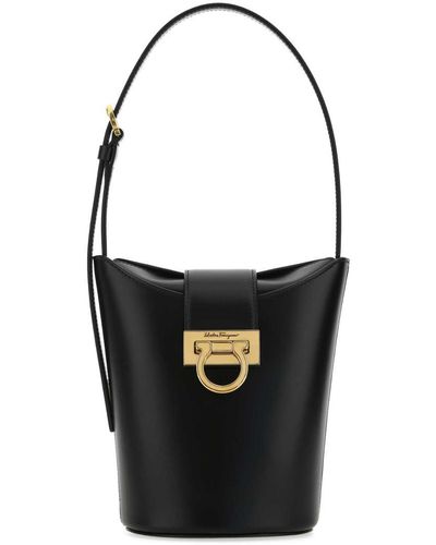 Ferragamo Bucket Bags - Black