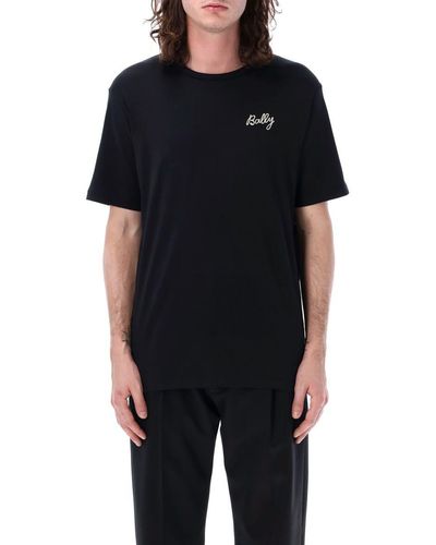 Bally Cord Logo T-Shirt - Black