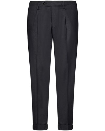 MICHELE CARBONE Trousers - Blue