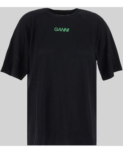 Ganni T-Shirt - Black