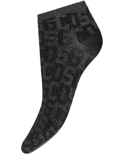 Gcds X Wolford Monogram Socks - Black