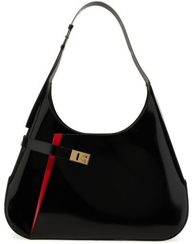 Ferragamo ‘Arch’ Shoulder Bag - Black