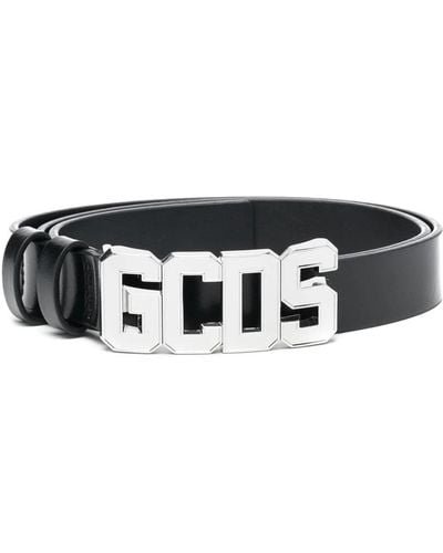 Gcds Belt With Logo Plaque - Black