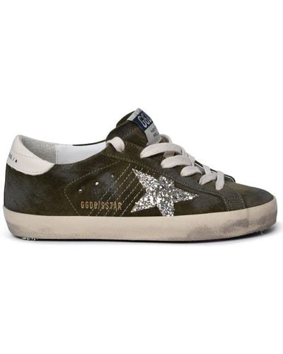 Golden Goose 'Super-Star Classic' Leather Sneakers - Brown