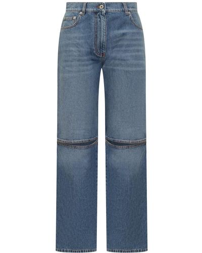 JW Anderson Bootcut Jeans - Blue