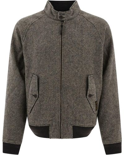 Polo Ralph Lauren Herringbone Wool Jacket - Grey