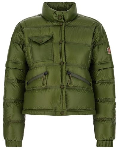 3 MONCLER GRENOBLE Quilts - Green