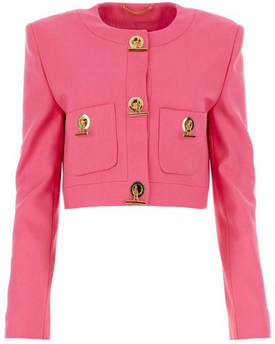 Moschino Jackets And Vests - Pink