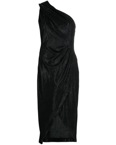 IRO Melissia One-shoulder Short Dress - Black