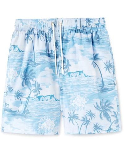 Palm Angels Shorts - Blue