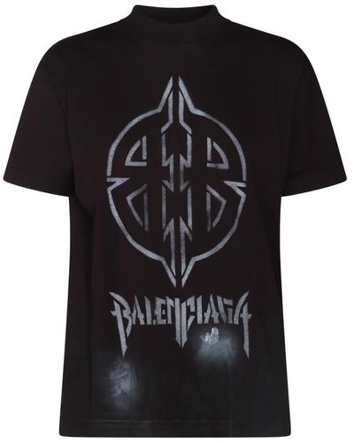 Balenciaga Balenciaga T-shirts and Polos Black