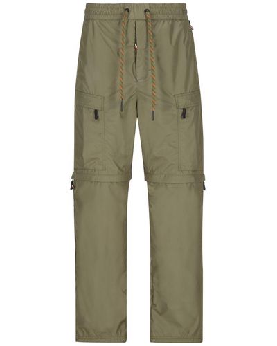 3 MONCLER GRENOBLE Trousers - Green