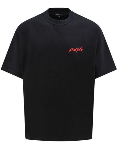 Purple Brand Brand T-Shirt - Black