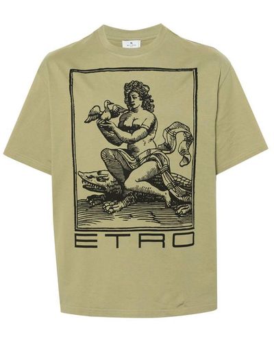 Etro T-Shirts - Green