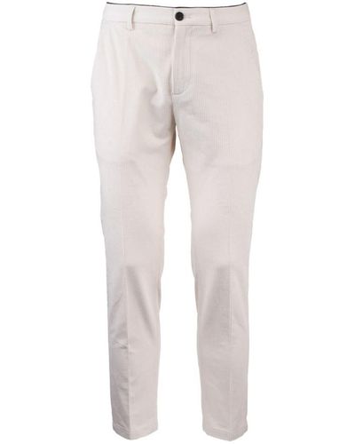 Department 5 Prince Chinos Trousers In Veulluto - Grey