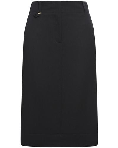 Jacquemus Midi Skirts - Black