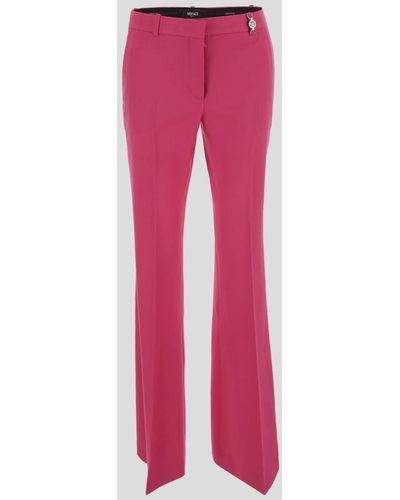 Versace Flared Pants - Pink