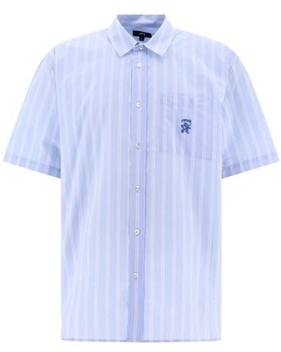 Stussy Striped Shirt - Blue