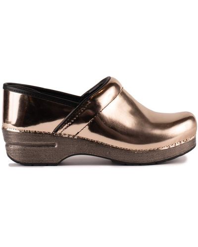 Dansko Professional Gold Chrome Metallic - Brown