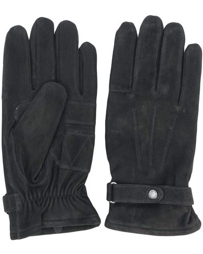 Barbour Gloves Black