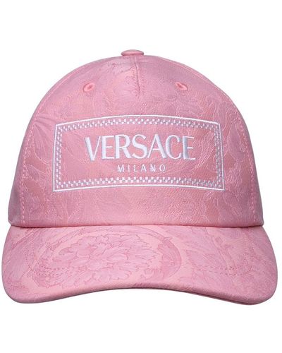 Versace Cotton Hat - Pink