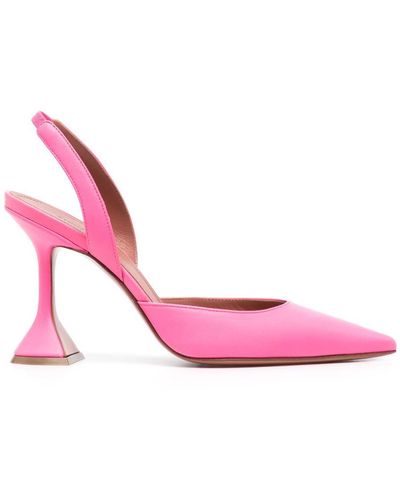 AMINA MUADDI Holli Sling Court Shoes - Pink