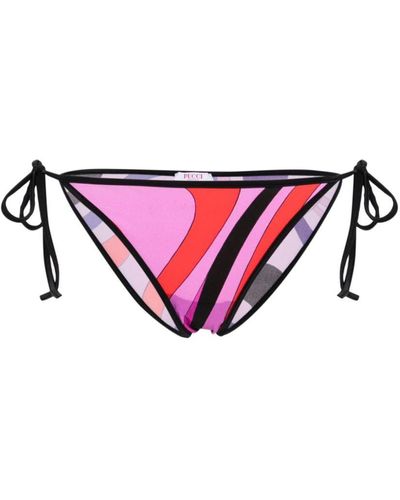 Emilio Pucci Lycra Bikini Bottoms - Pink