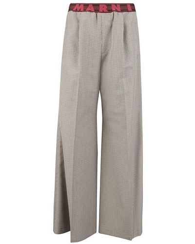 Marni Marine Trousers - Grey