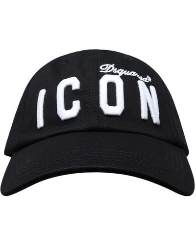 DSquared² Icon Baseball Cap - Black