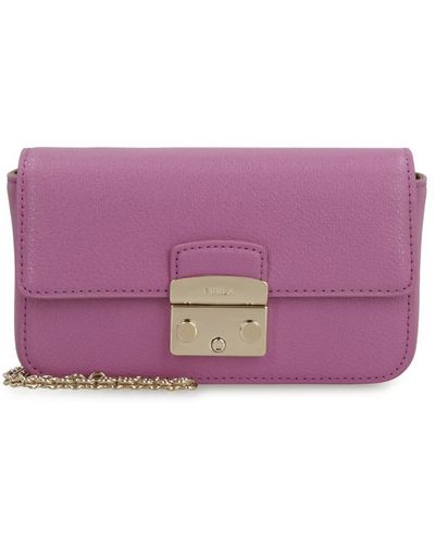 Furla Metropolis Mini Crossbody Bag - Purple