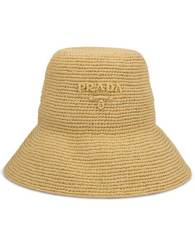 Prada Hats - Natural