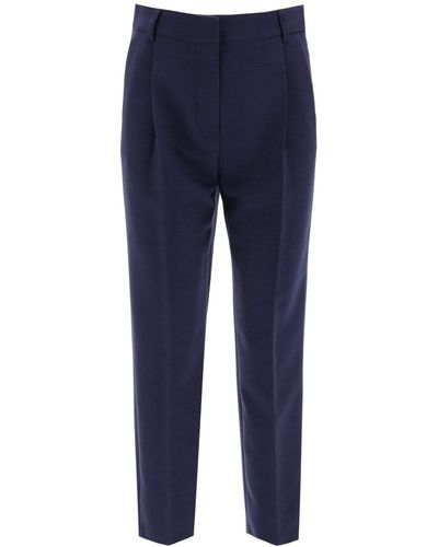 See By Chloé See By Chloe Trousers With Pleats - Blue