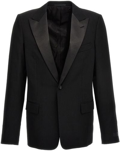Lanvin Tuxedo Blazer Jacket Jackets - Black