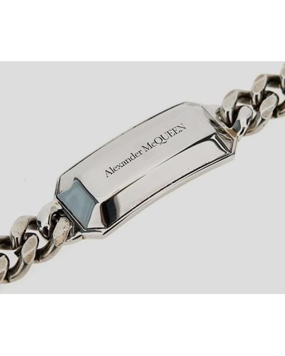 Alexander McQueen Medallion Bracelet - Metallic
