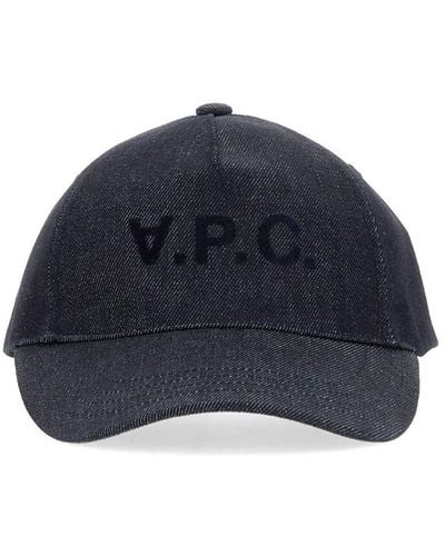 A.P.C. Baseball Cap - Blue