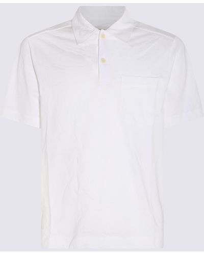 Dries Van Noten White Cotton Polo Shirt