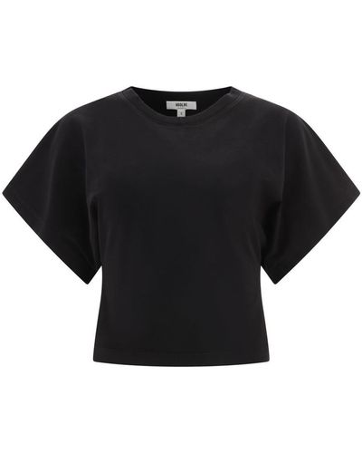 Agolde "britt" T-shirt - Black