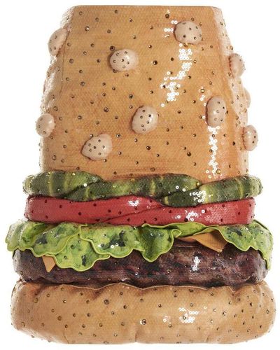 Moschino Sequin-embellished Hamburger Skirt - Multicolour