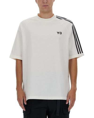 Y-3 3-Stripes T-Shirt - Grey