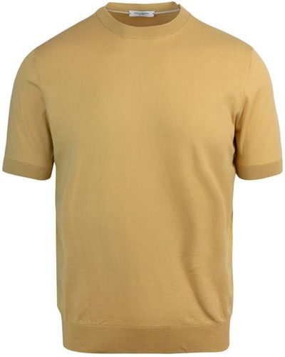Paolo Pecora T-shirts - Yellow
