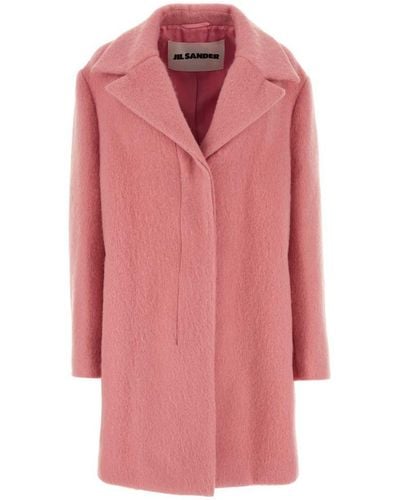 Jil Sander '03' Single-breasted Coat - Pink