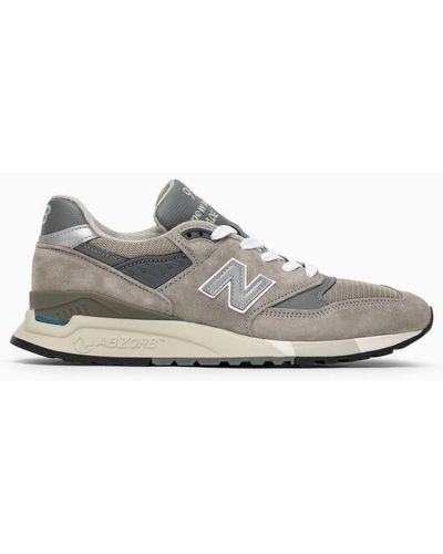 New Balance 998 Core Low Sneaker - Gray
