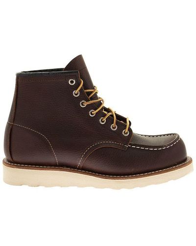 Red Wing "classic Moc" Lace-up Boots - Brown