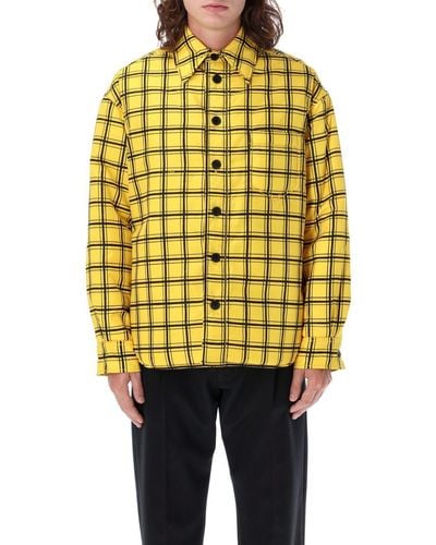 Marni Overshirt Check - Yellow