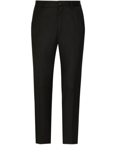 Dolce & Gabbana Wool Pants - Black
