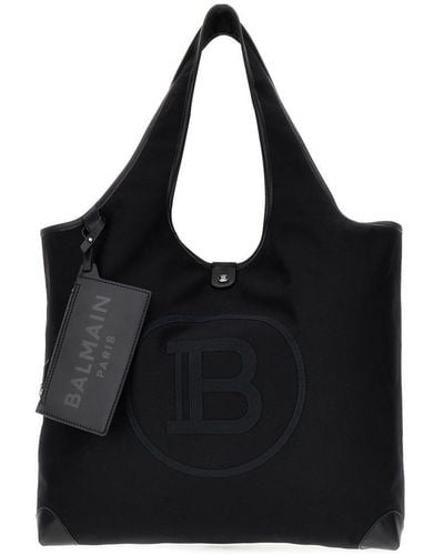 Balmain Shoulder Bags - Black