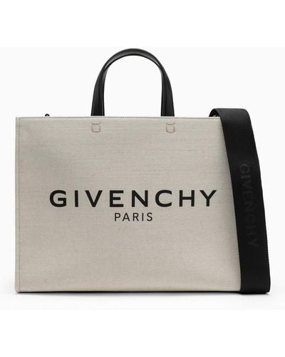 Givenchy G Canvas Medium Tote - Metallic