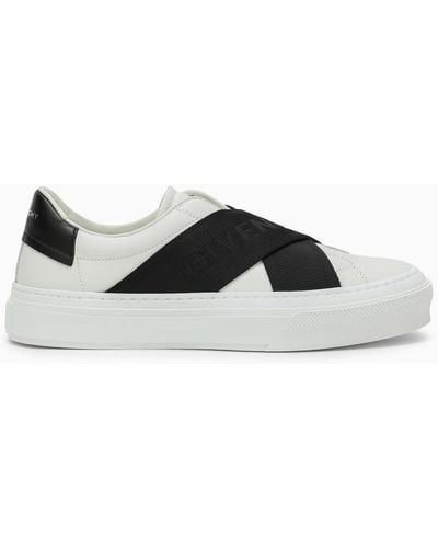 Givenchy City Sport Leather Trainers - Black