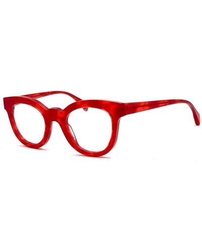 Jacques Durand Re M 218 Eyeglasses - Red